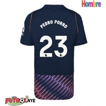 Camiseta Tottenham Hotspur Pedro Porro #23 Visitante Equipación 2026-27 manga corta